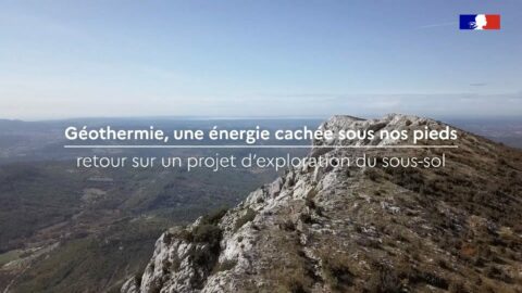 Geothermal survey in France Marseille region